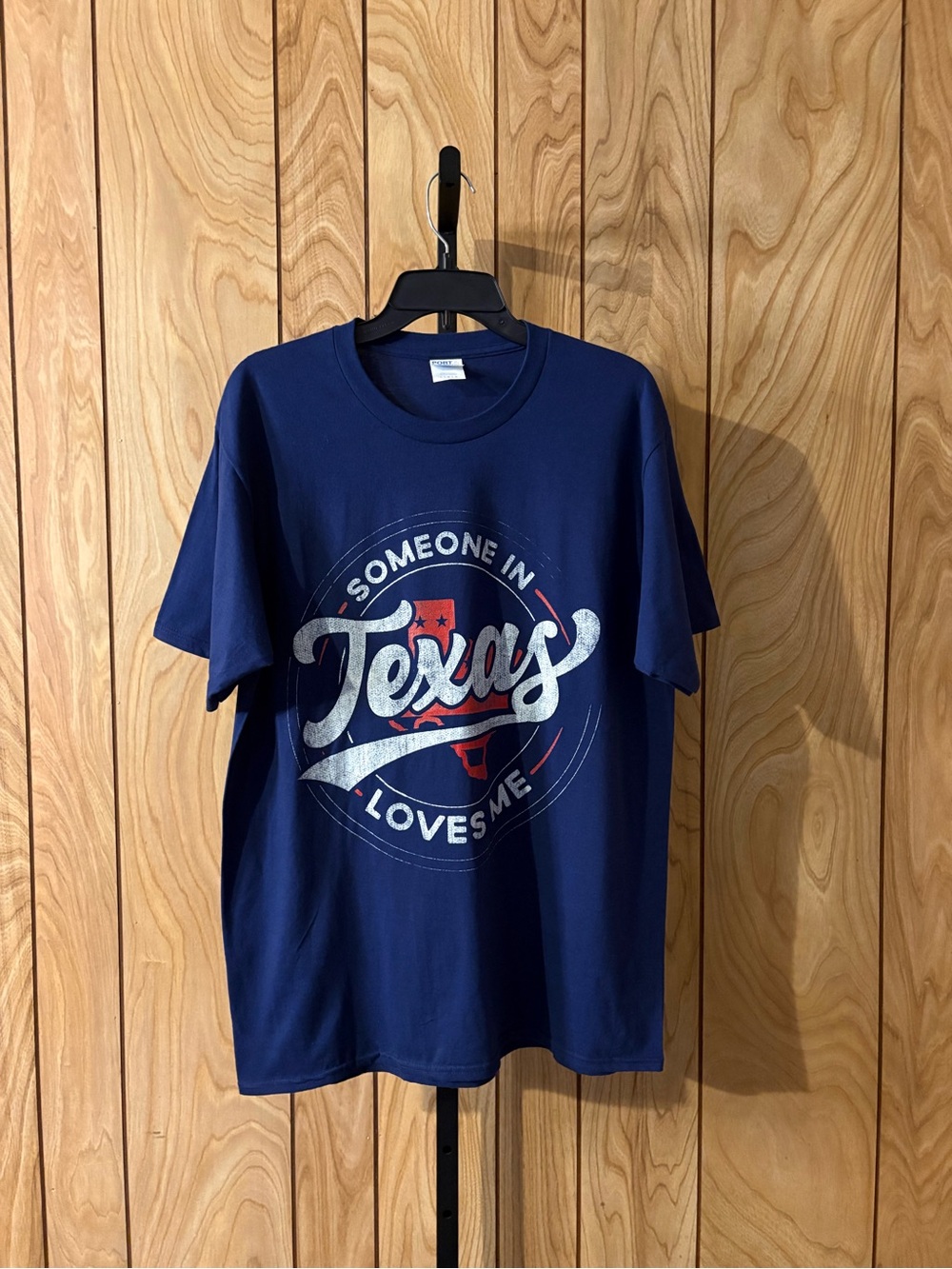 Port and Company Navy 'Someone in Texas Loves Me' Graphic Tee